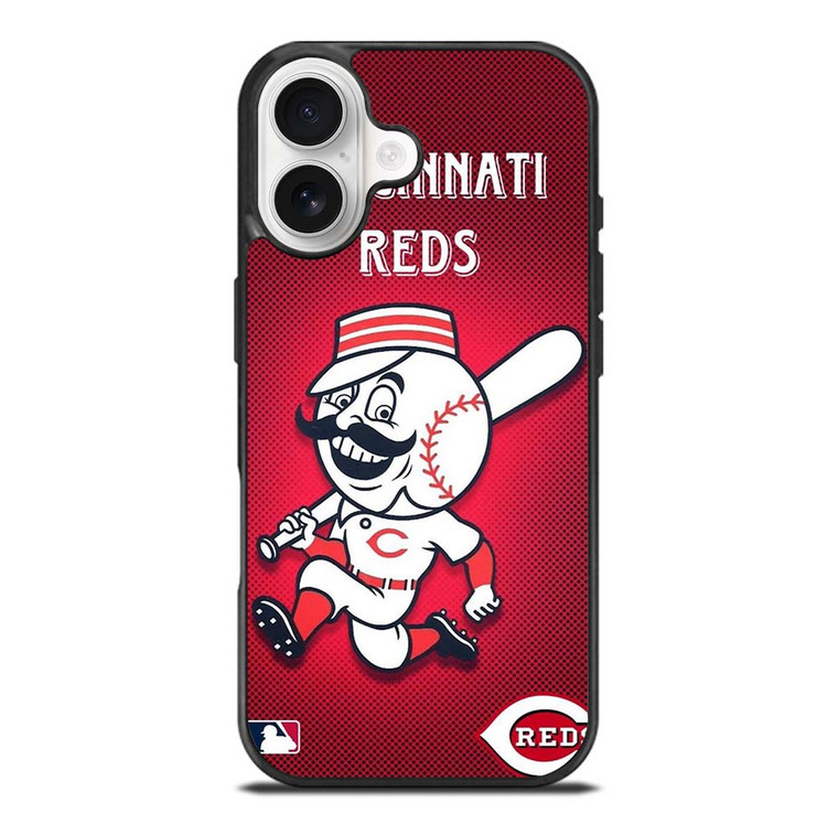 CINCINNATI REDS LOGO MLB BASEBALL TEAM MASCOT iPhone 17 Case Cover