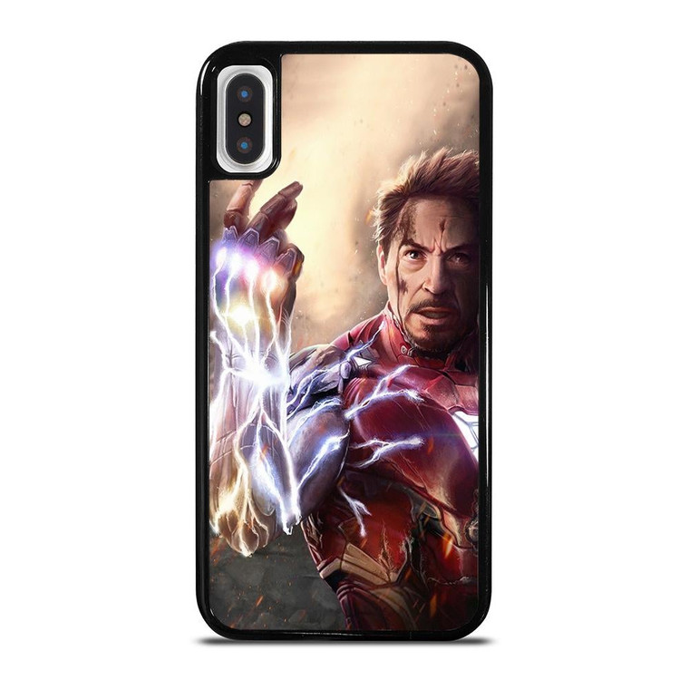 IRON MAN AVENGERS SNAP iPhone X / XS Case Cover