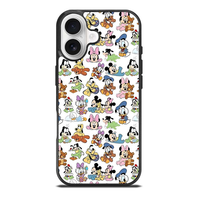DISNEY KIDS CHARACTERS KICKEY DONALD GOOFY iPhone 17 Case Cover