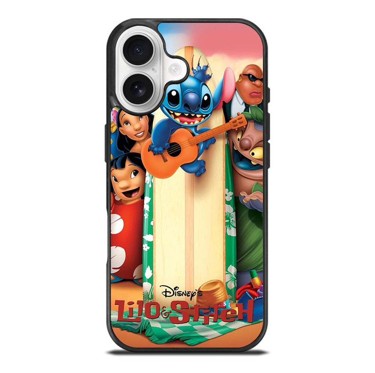 DISNEY LILO & STITCH CARTOON iPhone 17 Case Cover