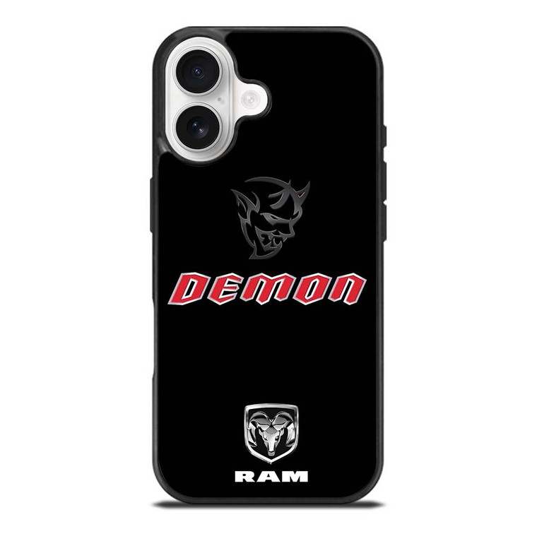 DODGE RAM DEMON LOGO iPhone 17 Case Cover