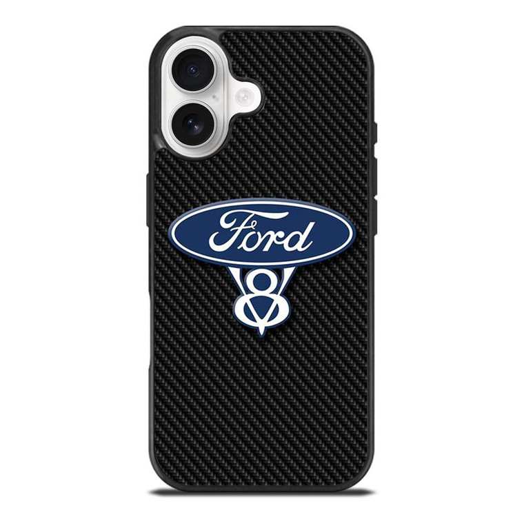 FORD LOGO CARBON iPhone 17 Case Cover