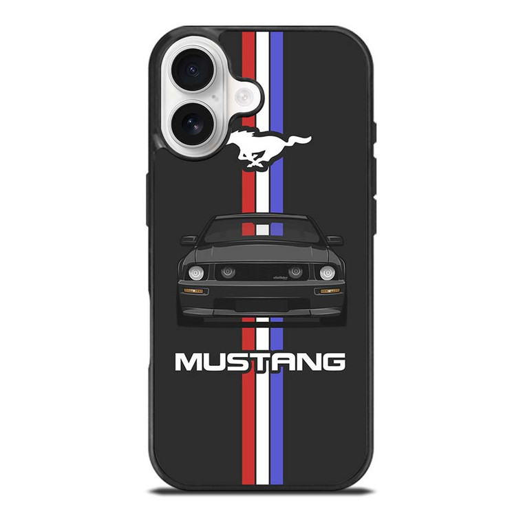 FORD MUSTANG MUSCLE CAR ICON iPhone 17 Case Cover