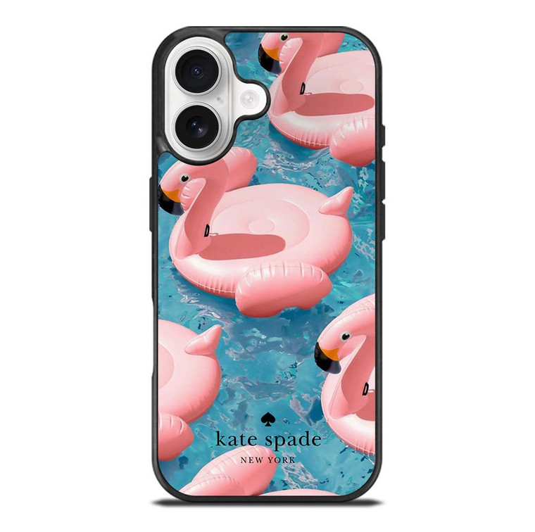 KATE SPADE NEW YORK LOGO BUOY FLAMENGO ICON iPhone 17 Case Cover