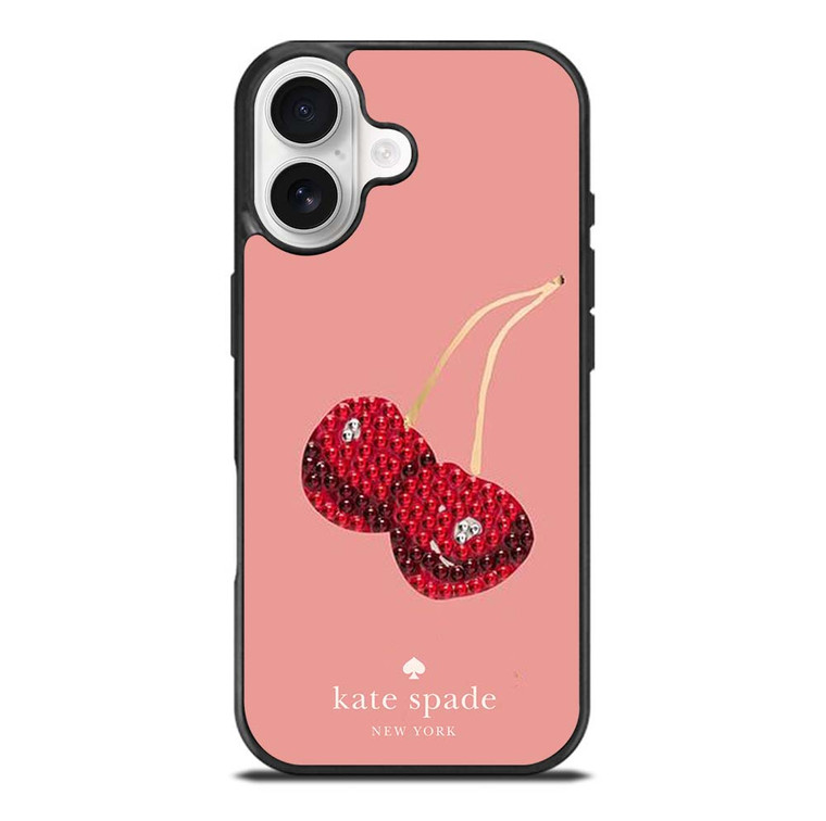 KATE SPADE NEW YORK LOGO CHERRY iPhone 17 Case Cover