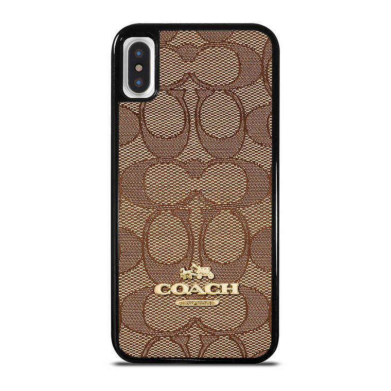 COACH NEW YORK PATTERN iPhone X / XS Case Cover