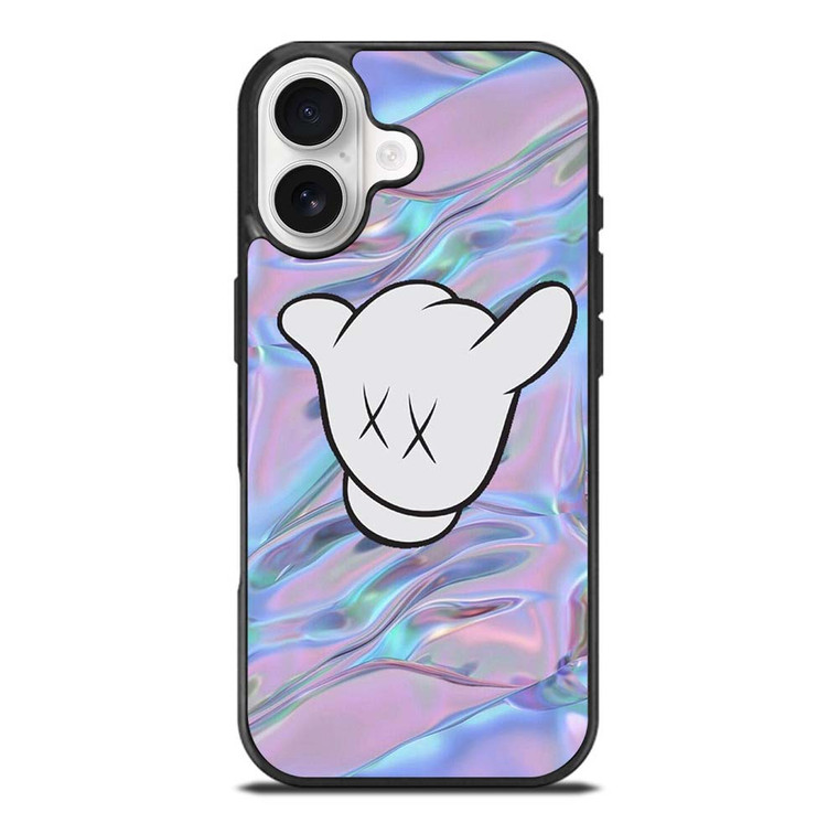 KAWS GLOVES COLORFUL iPhone 17 Case Cover