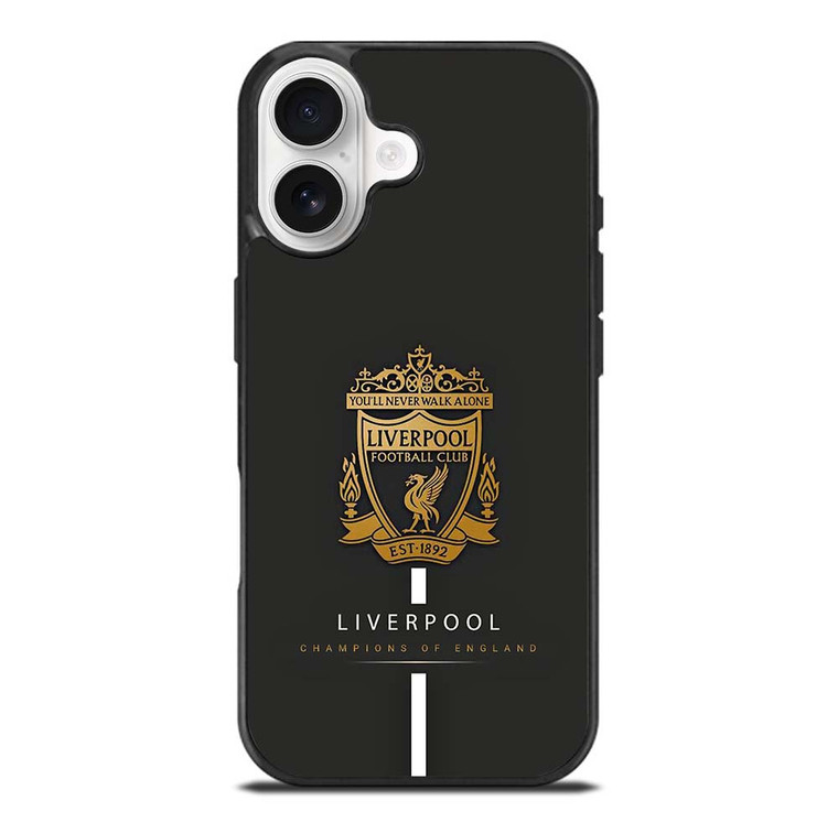 LIVERPOOL FC CHAMPIONS OF ENGLAND iPhone 17 Case Cover