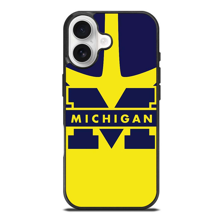 LOGO MICHIGAN WOLVERINES iPhone 17 Case Cover