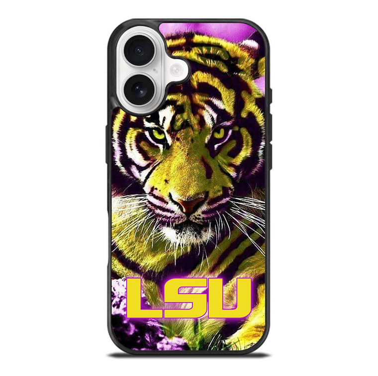 LSU TIGERS LOUISIANA STATE UNIVERSITY FOOTBALL LOGO iPhone 17 Case Cover