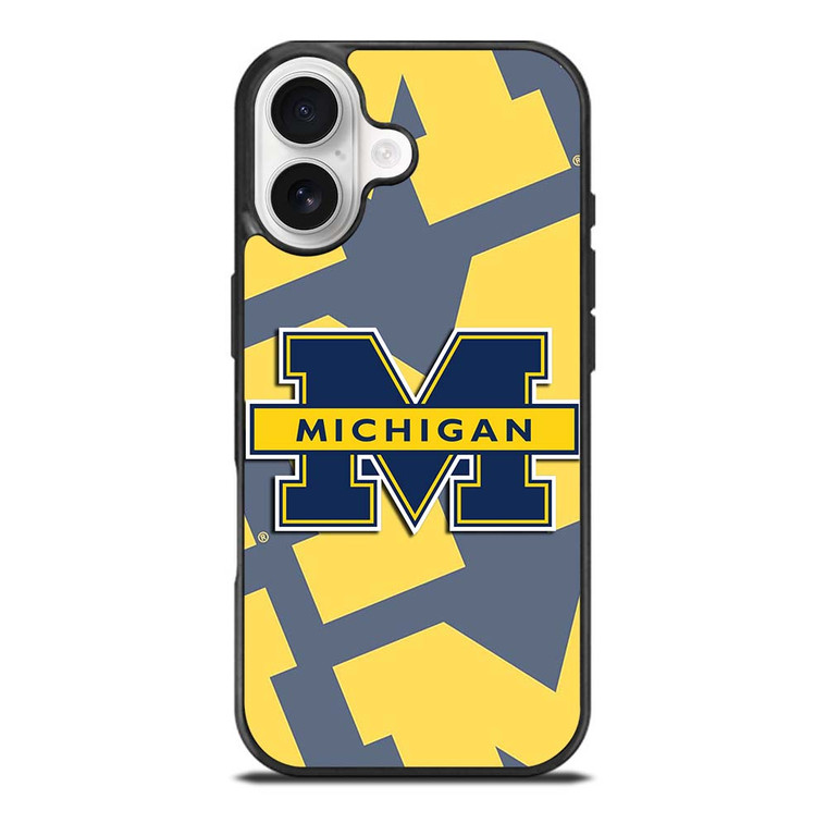 MICHIGAN WOLVERINES LOGO iPhone 17 Case Cover