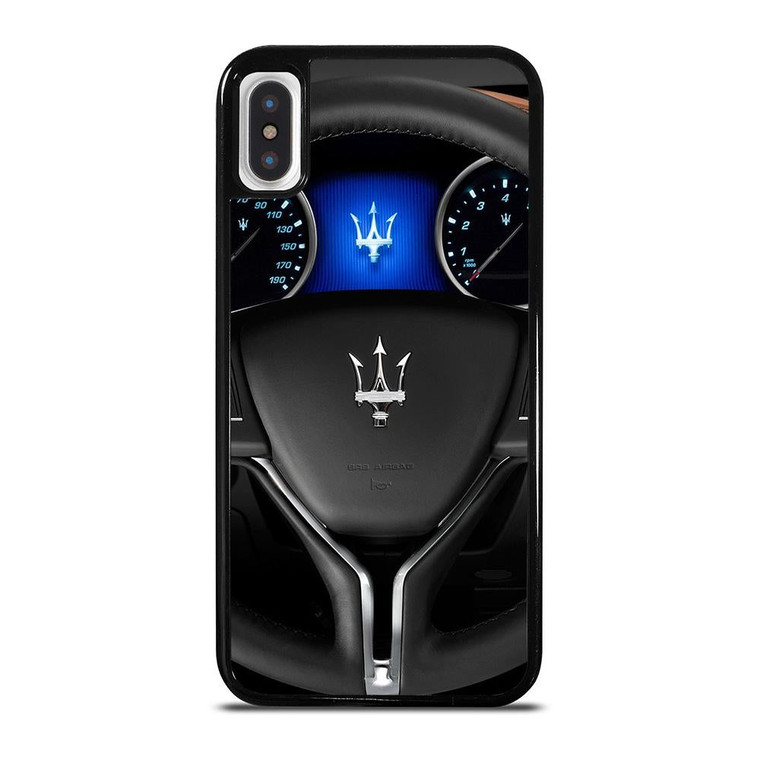 MASERATI STEERING WHEEL LOGO iPhone X / XS Case Cover