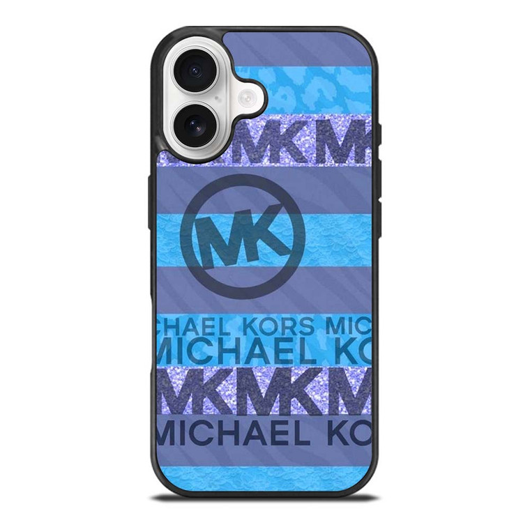 MK MICHAEL KORS LOGO BLUE ICON iPhone 17 Case Cover