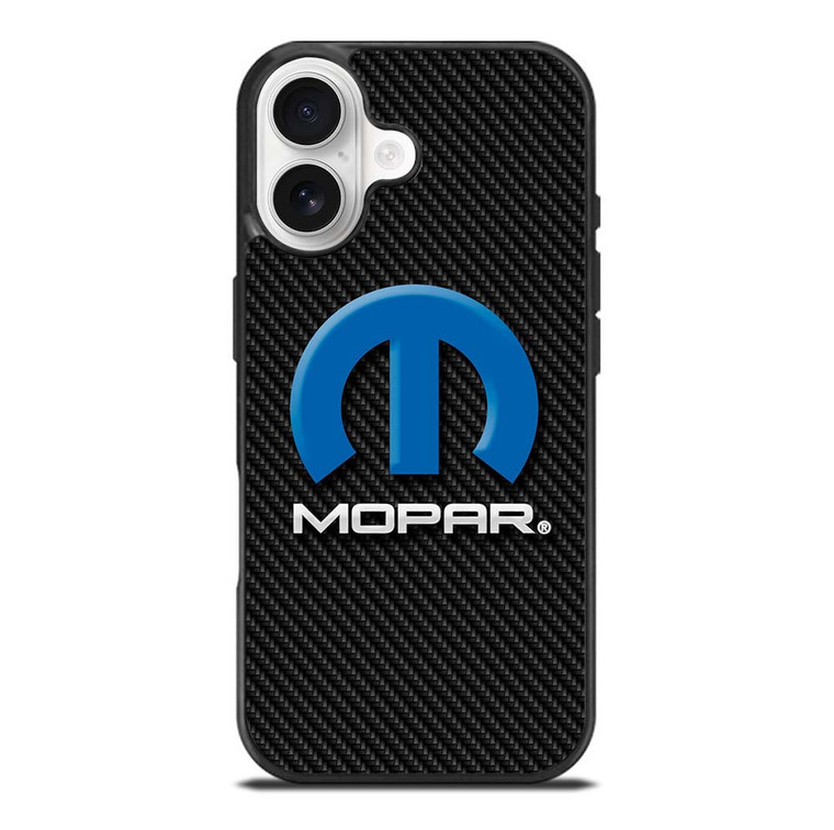 MOPAR CARBON LOGO iPhone 17 Case Cover