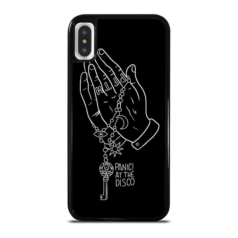 PANIC AT THE DISCO BLACK LOGO iPhone X / XS Case Cover