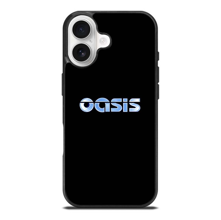 OASIS BAND ROCK LOGO CHROME iPhone 17 Case Cover