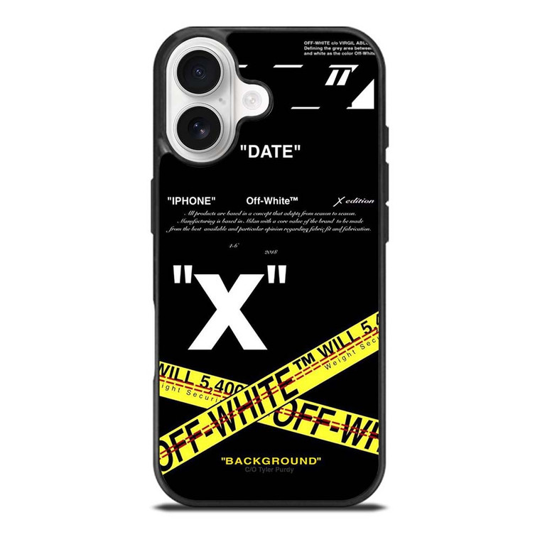 OFF WHITE 2 iPhone 17 Case Cover