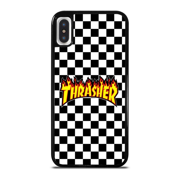THRASHER CHECKERBOARD iPhone X / XS Case Cover