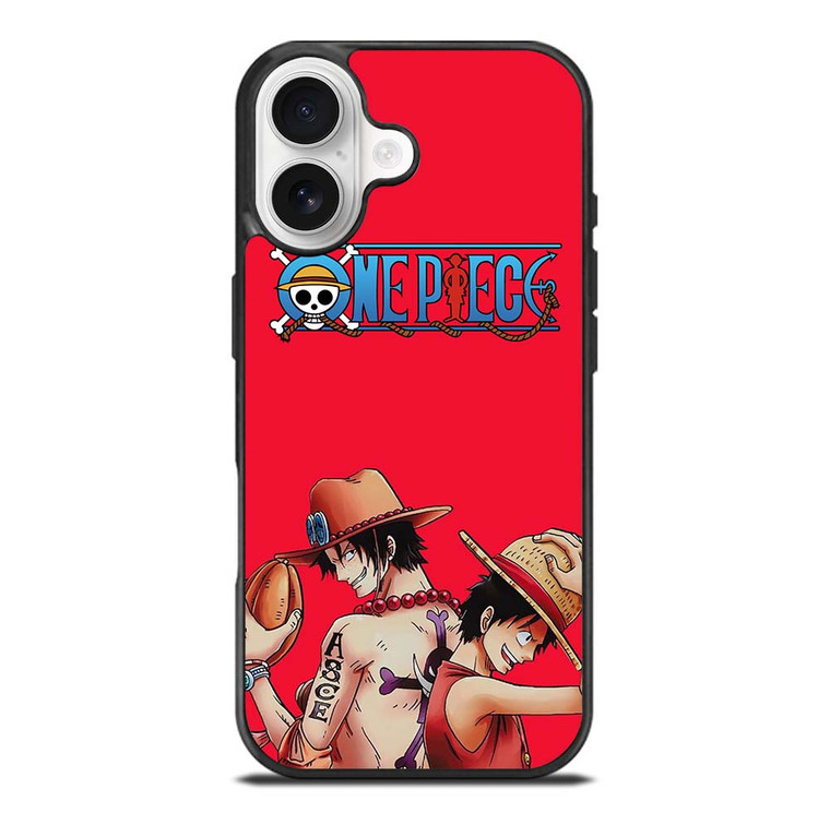 ONE PIECE LUFFY AND ACE iPhone 17 Case Cover