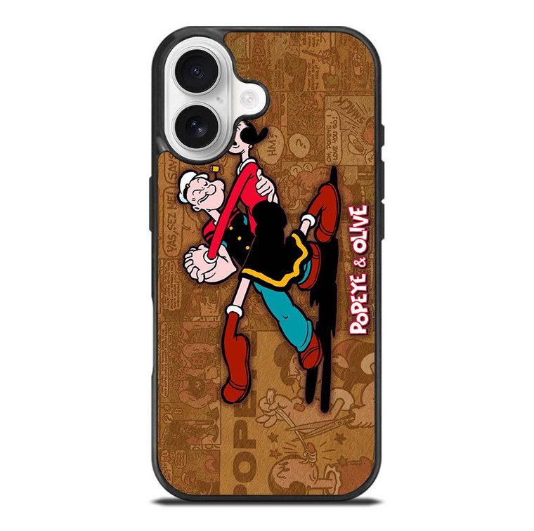 POPEYE AND OLIVE DANCE iPhone 17 Case Cover