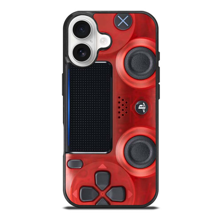 PS4 CONTROLLER PLAY STATION RED iPhone 17 Case Cover