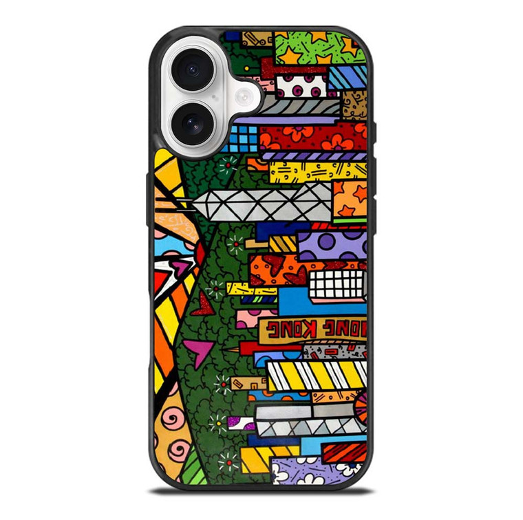 ROMERO BRITTO CITY iPhone 17 Case Cover
