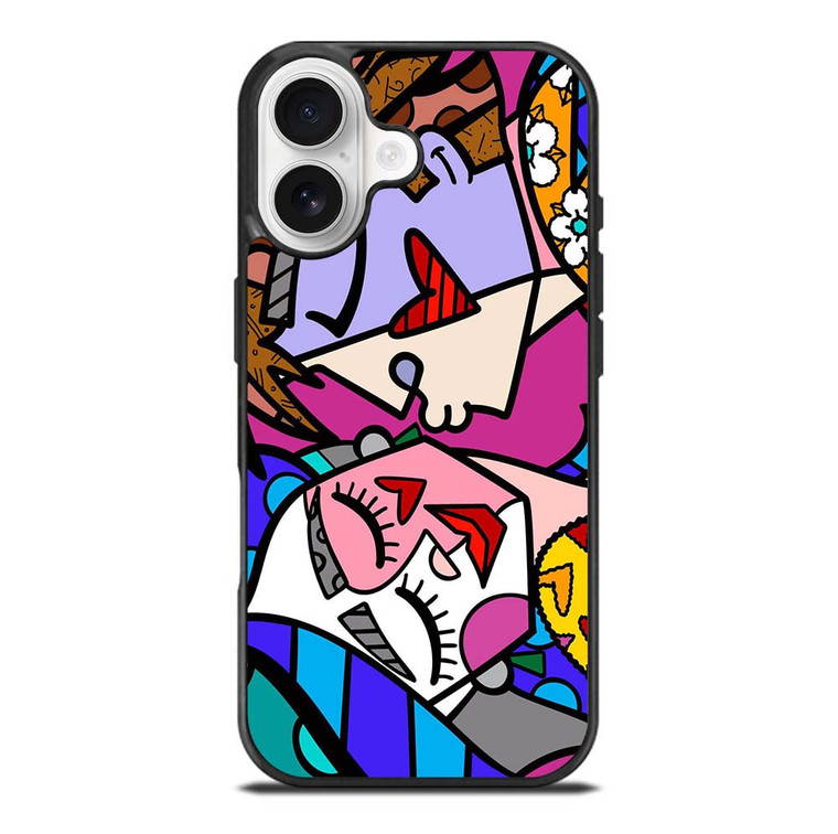 ROMERO BRITTO LOVE KISS iPhone 17 Case Cover