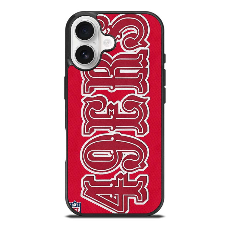 SAN FRANCISCO 49ERS FOOTBALL TEAM LOGO iPhone 17 Case Cover