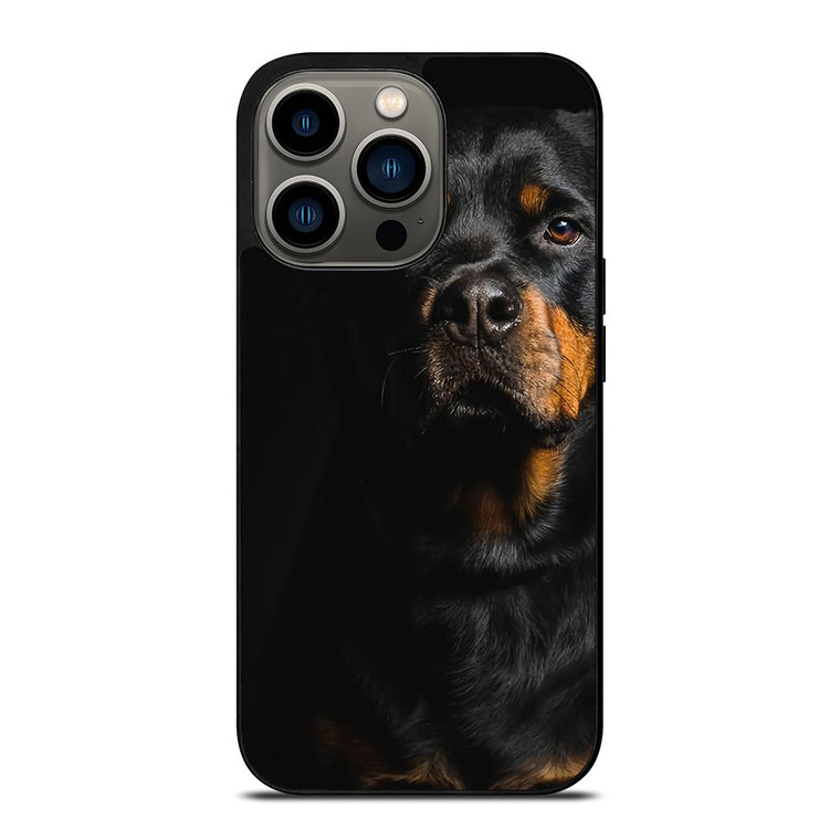 ROTTWEILER DOG POTRAIT iPhone 13 Pro Case Cover