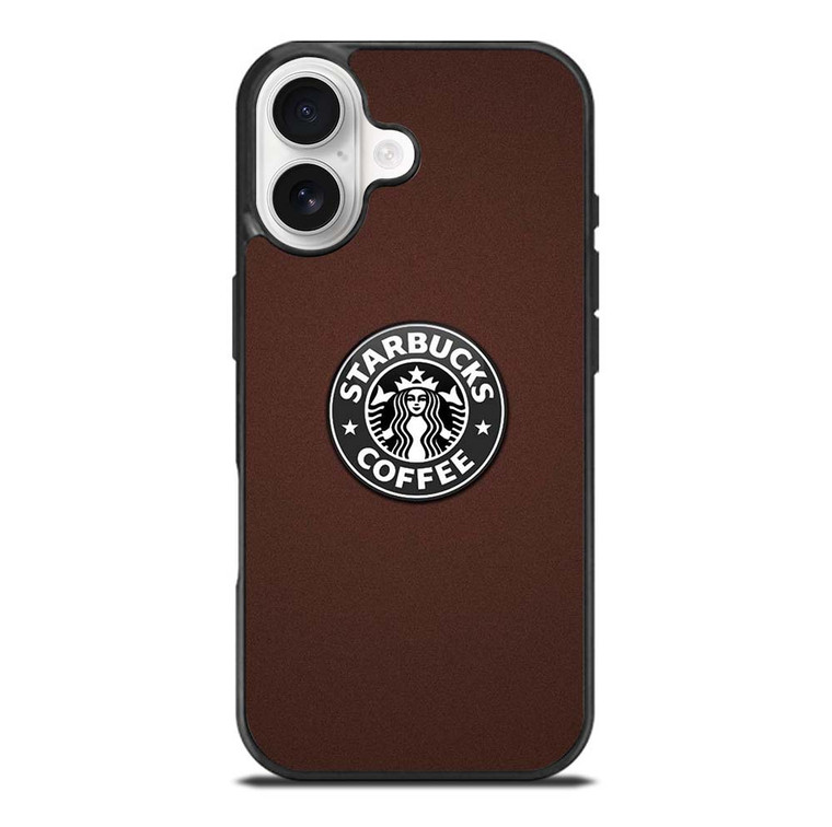 STARBUCKS COFFEE BROWN LOGO iPhone 17 Case Cover