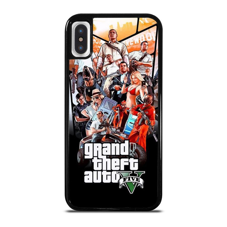 GRAND THEFT AUTO V GTA 5 iPhone X / XS Case Cover