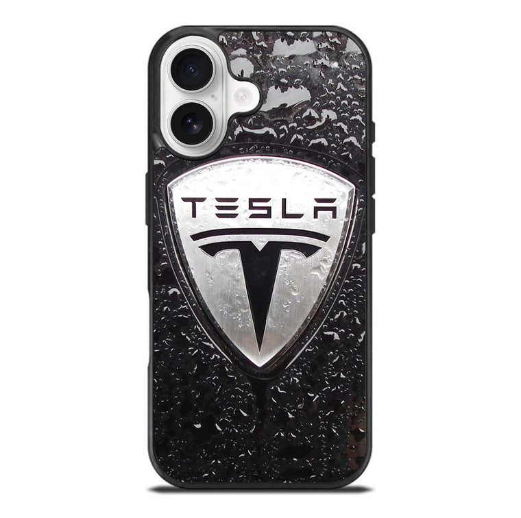 TESLA MOTORS EMBLEM iPhone 17 Case Cover