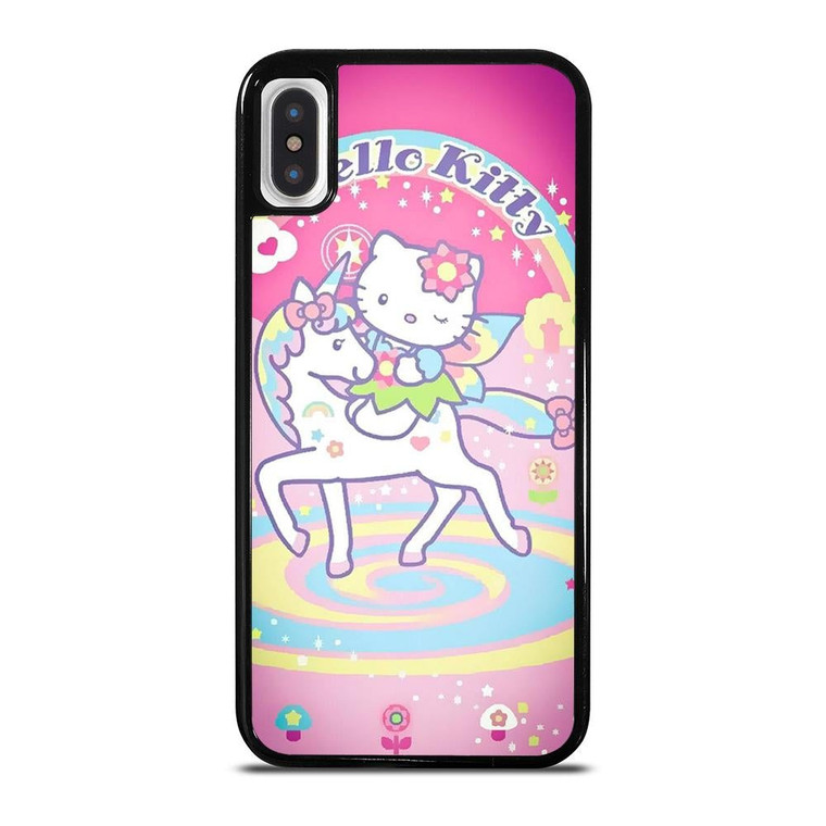 HELLO KITTY UNICORN CUT iPhone X / XS Case Cover