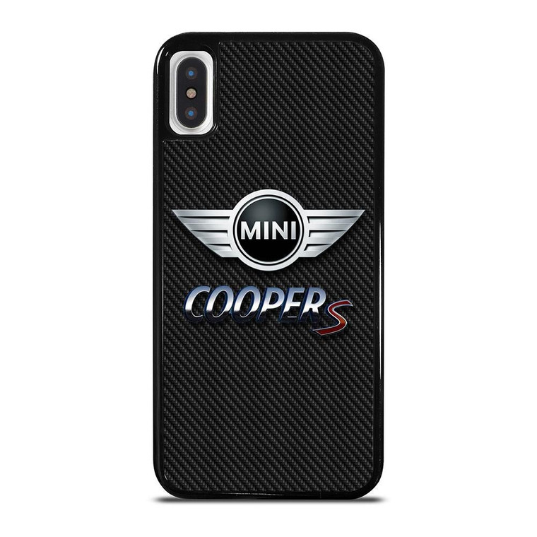 MINI COOPER S CARBON iPhone X / XS Case Cover