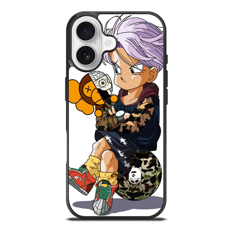 TRUNKS DRAGON BALL CAMO BAPE iPhone 17 Case Cover