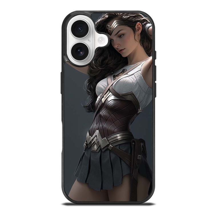 WONDER WOMAN BEAUTIFUL SUPERHERO DC COMIC iPhone 17 Case Cover