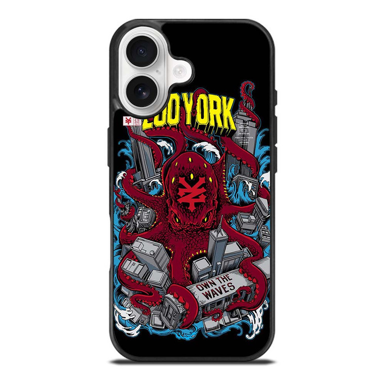 ZOO YORK LOGO OCTOPUS iPhone 17 Case Cover