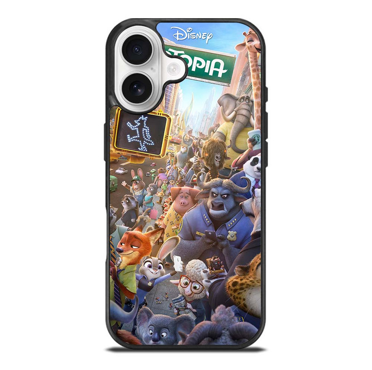 ZOOTOPIA CHARACTERS Disney iPhone 17 Case Cover