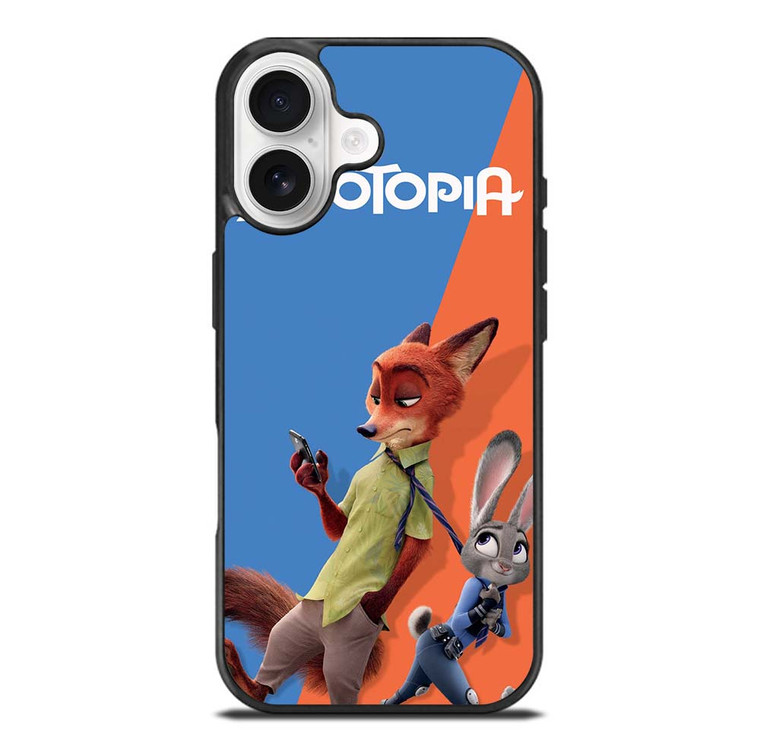 ZOOTOPIA NICK AND JUDY DISNEY iPhone 17 Case Cover