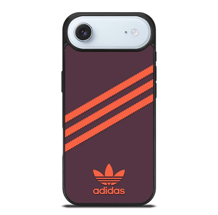 ADIDAS ORIGINALS STRIPES PURPLE ORANGE iPhone Air Case Cover