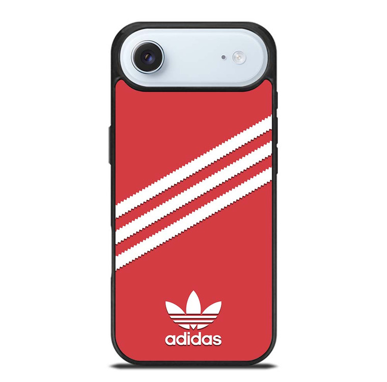 ADIDAS ORIGINALS STRIPES SCARLET RED iPhone Air Case Cover