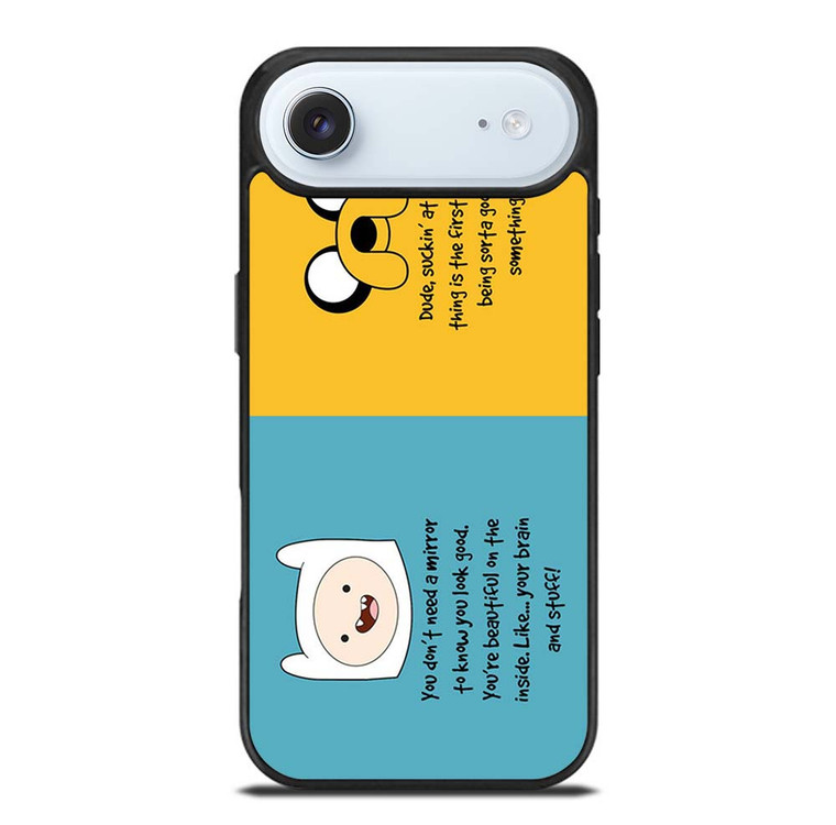 ADVENTURE TIME QUOTE iPhone Air Case Cover