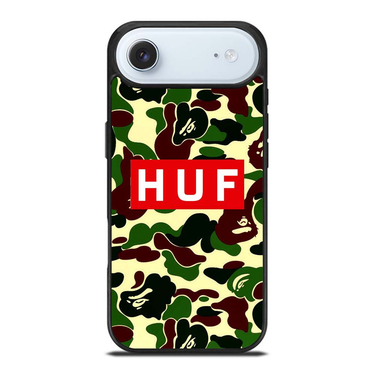 BAPE CAMO HUF iPhone Air Case Cover