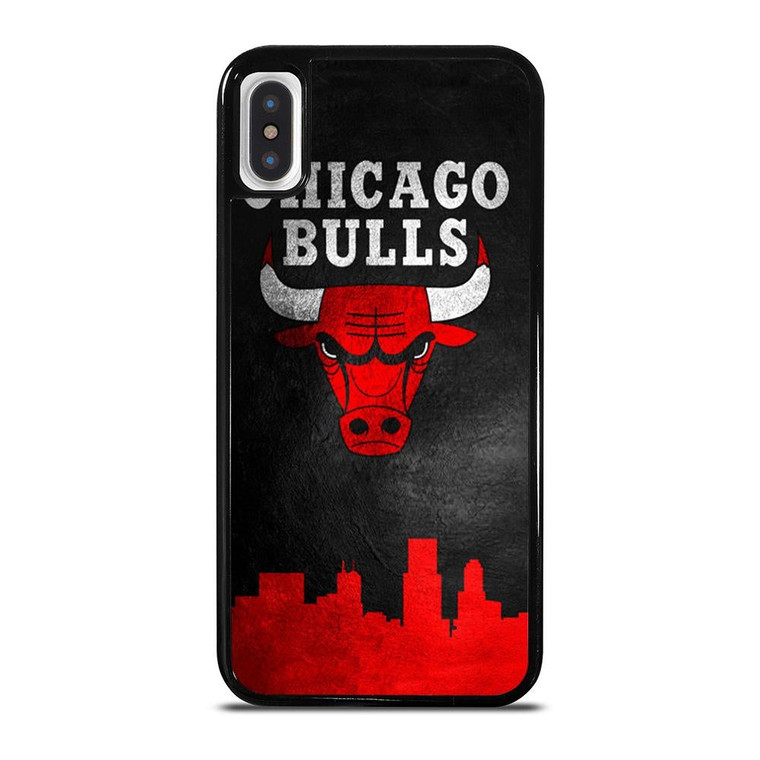 CHICAGO BULLS NBA LOGO iPhone X / XS Case Cover