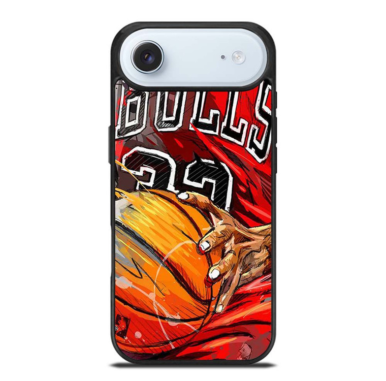CHICAGO BULLS TEAM BASKETBALL ART iPhone Air Case Cover