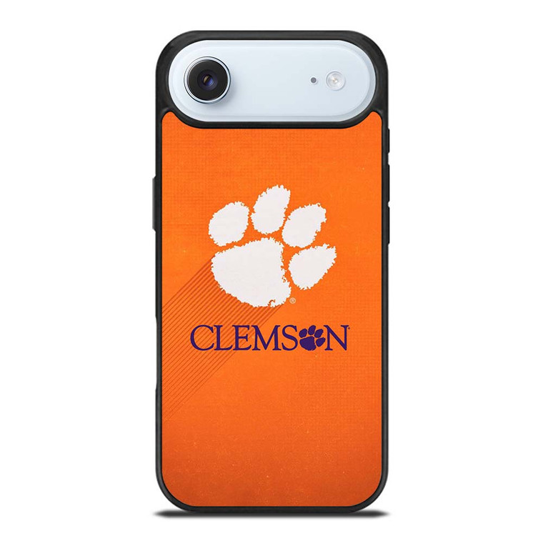 CLEMSON TIGERS LOGO UNIVERSITY FOOTBALL PAW ICON iPhone Air Case Cover