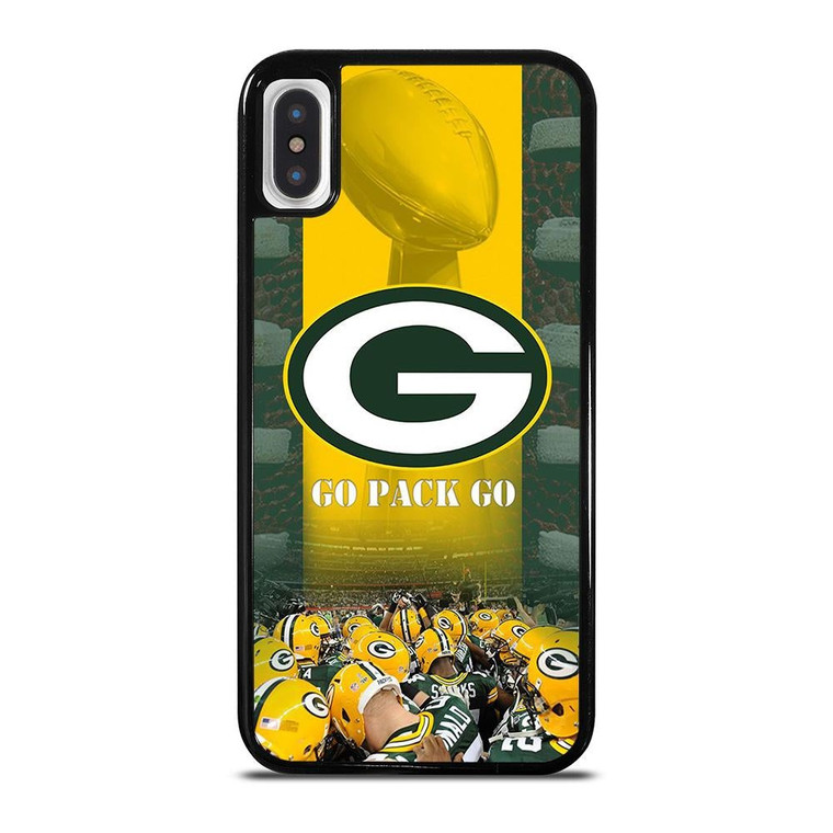 GREEN BAY PACKERS GO PACK GO iPhone X / XS Case Cover