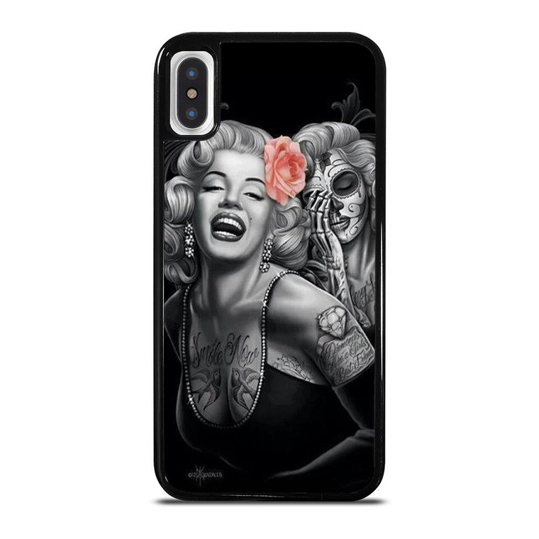 MARILYN MONROE TATTOO iPhone X / XS Case Cover