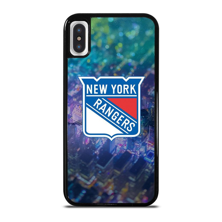 NEW YORK RANGERS NHL LOGO iPhone X / XS Case Cover