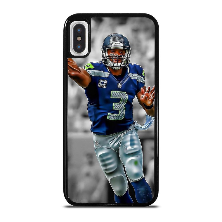 RUSSELL WILSON SEATTLE SEAHAWK iPhone X / XS Case Cover
